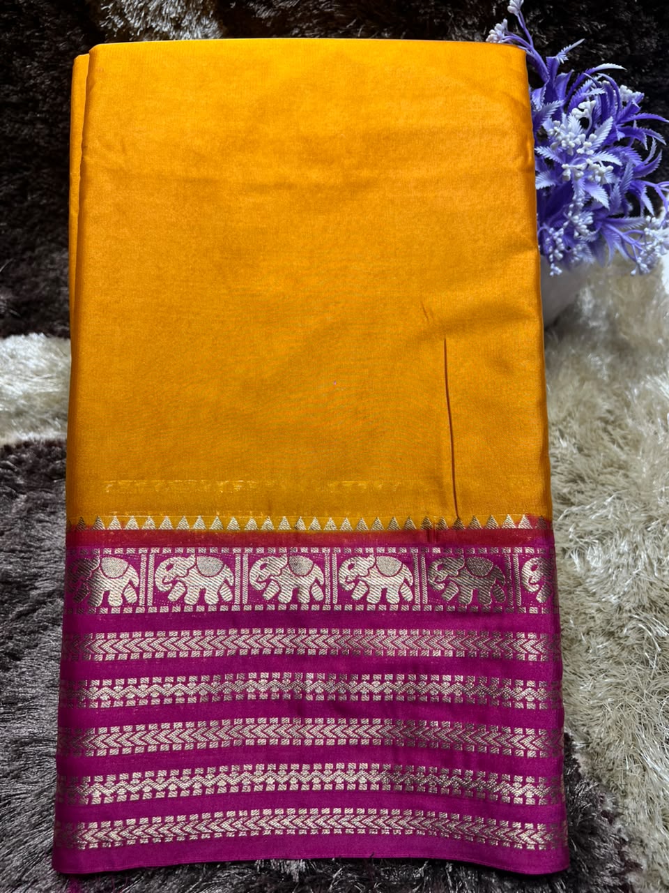 Artificial / Mix Crape Sarees