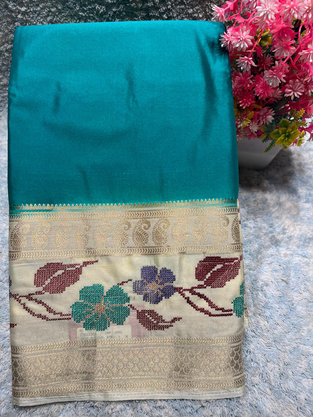 Artificial / Mix Crape Sarees