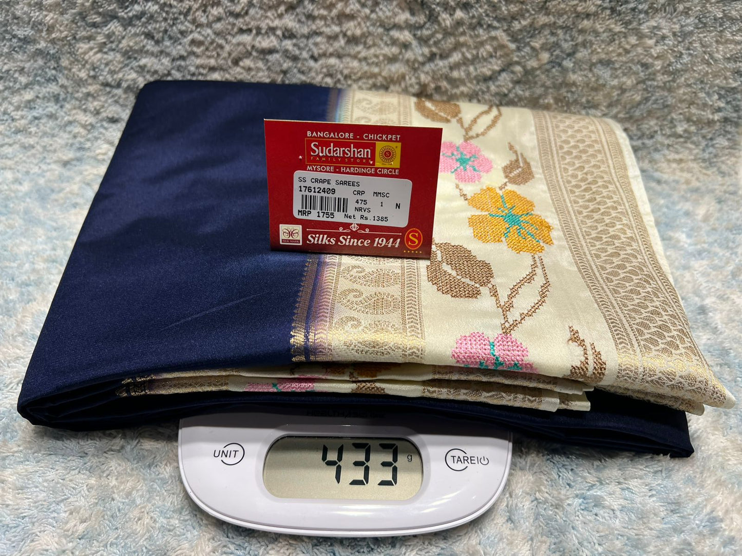 Artificial / Mix Crape Sarees