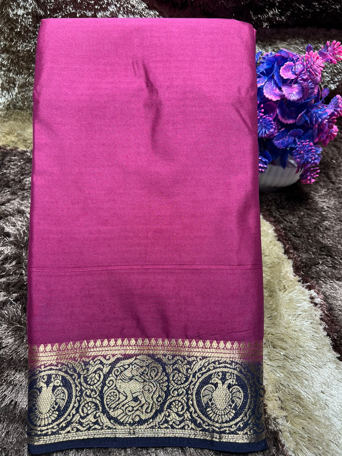 Artificial / Mix Crape Sarees