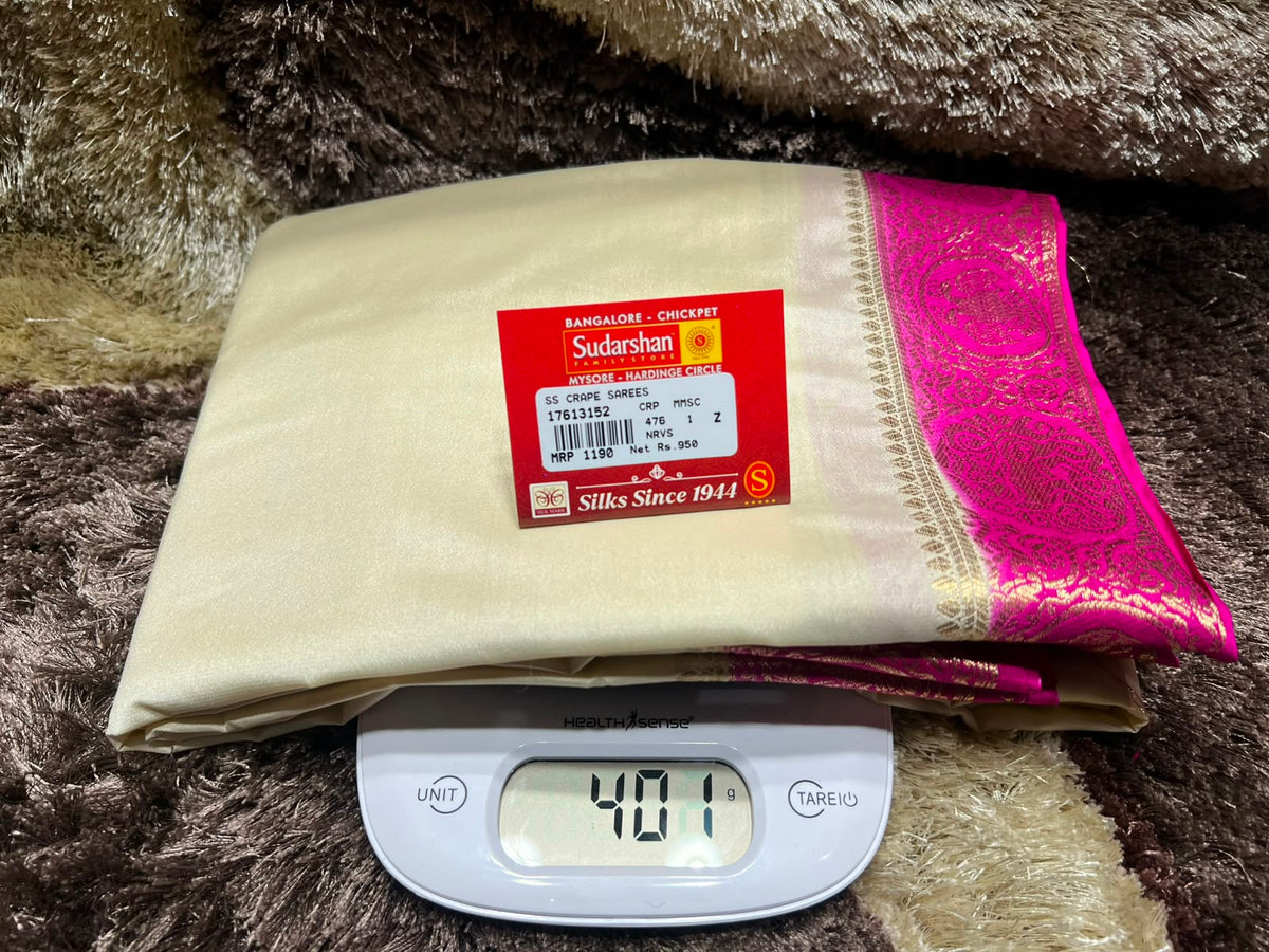 Artificial / Mix Crape Sarees