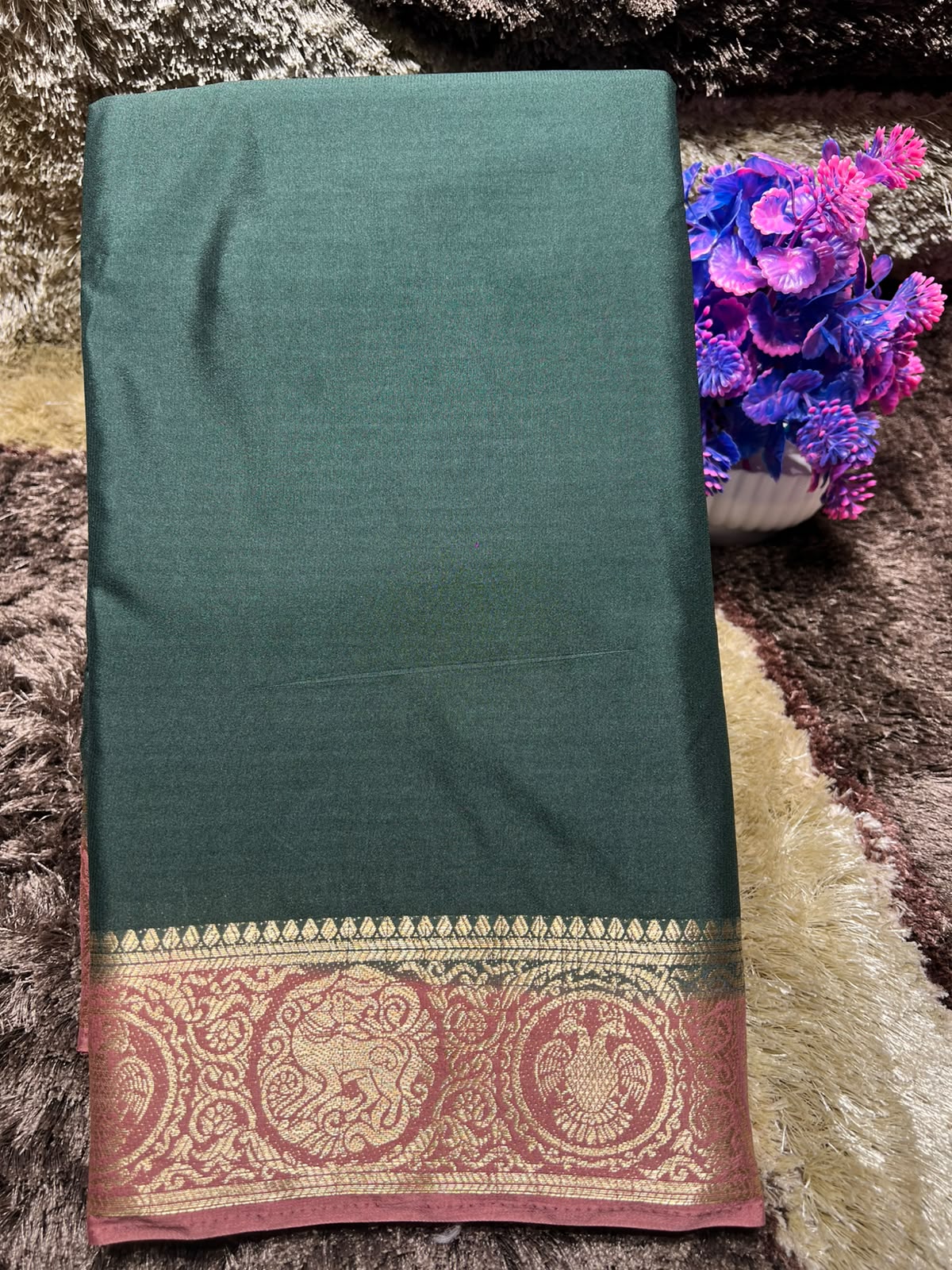 Artificial / Mix Crape Sarees