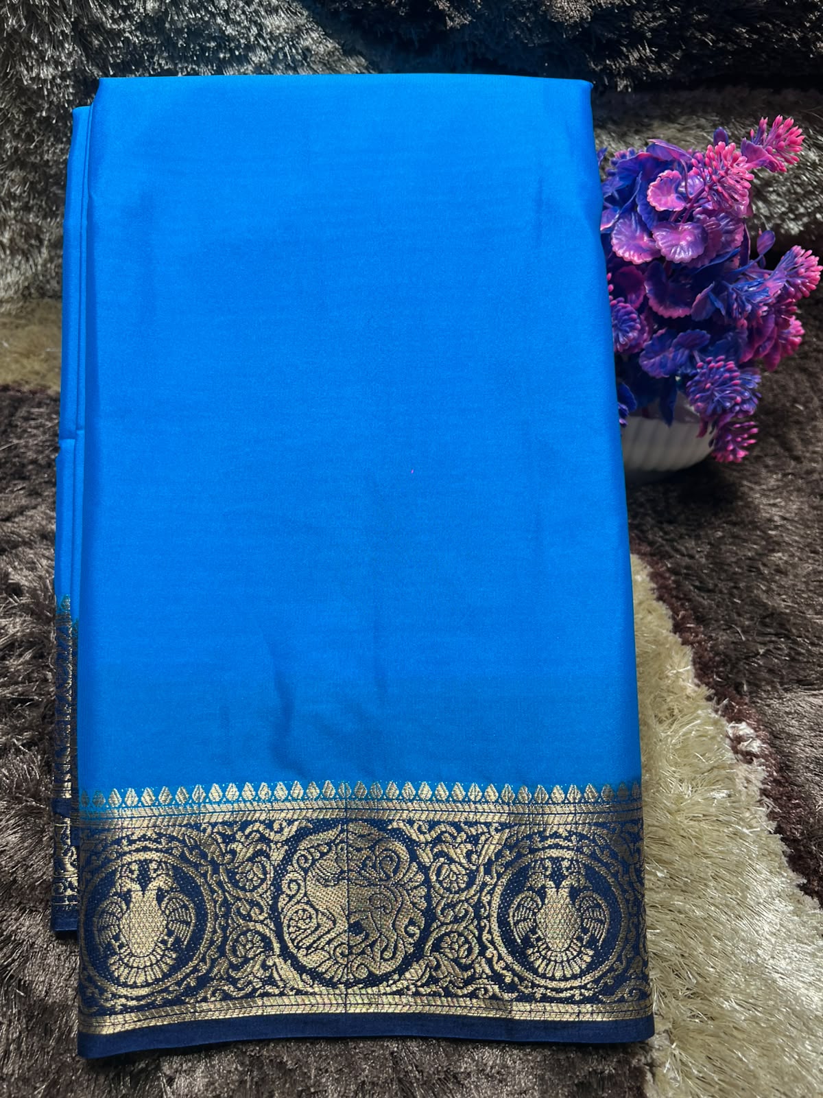 Artificial / Mix Crape Sarees