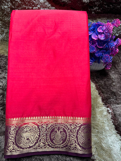 Artificial / Mix Crape Sarees