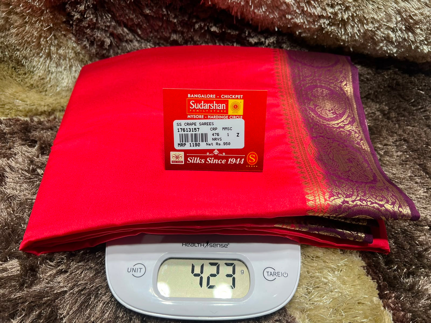 Artificial / Mix Crape Sarees