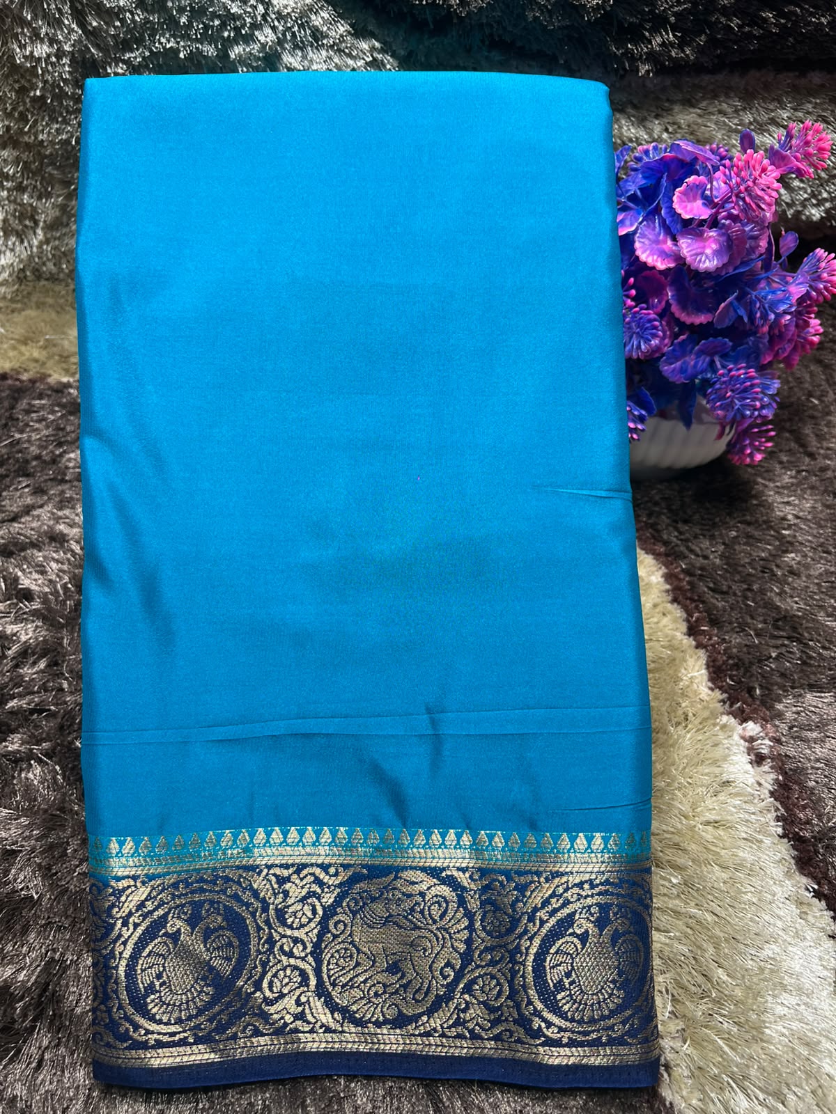Artificial / Mix Crape Sarees