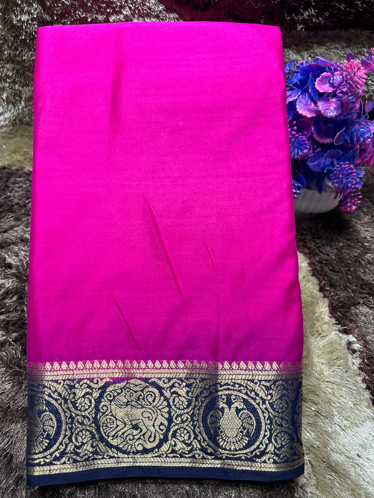 Artificial / Mix Crape Sarees