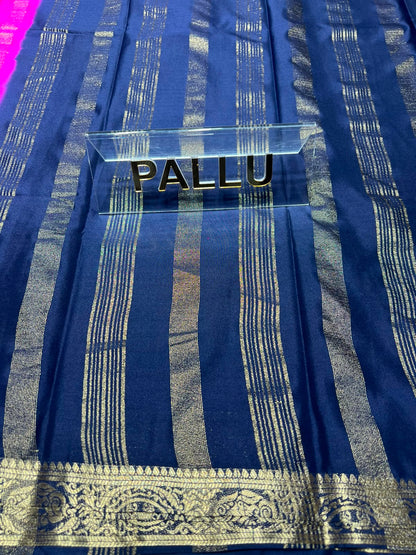 Artificial / Mix Crape Sarees