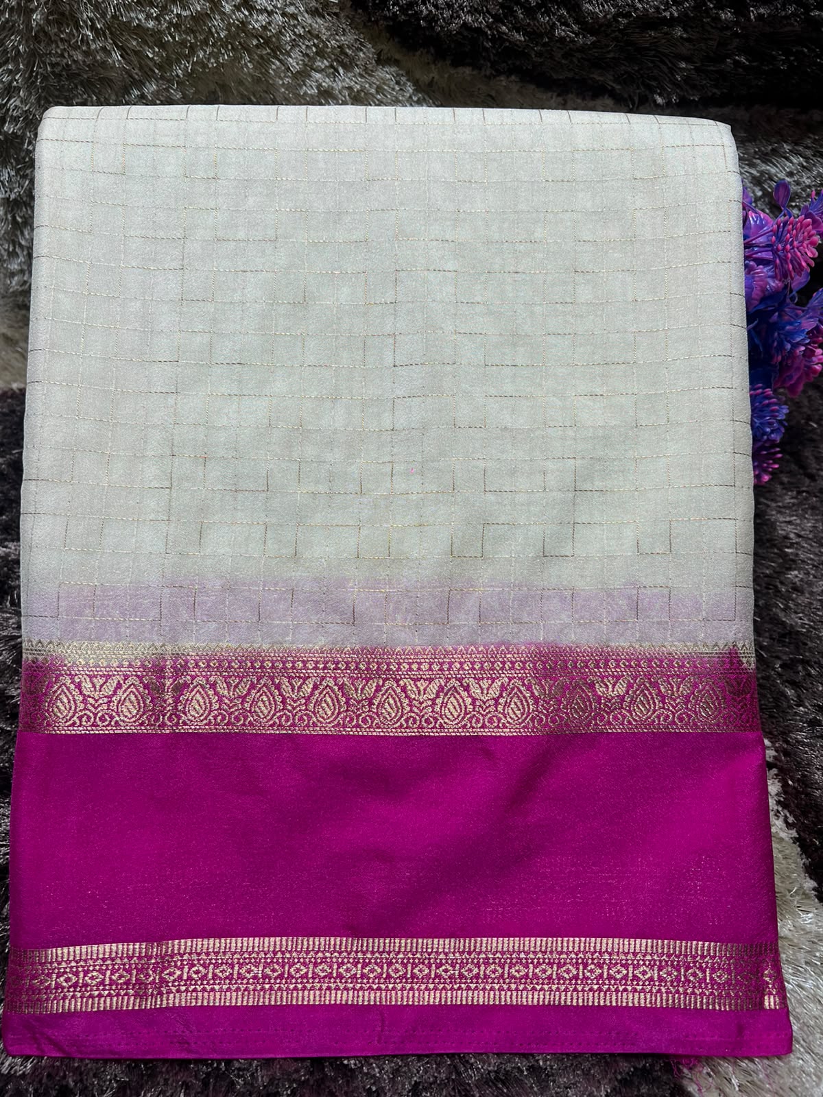 Artificial / Mix Crape Sarees