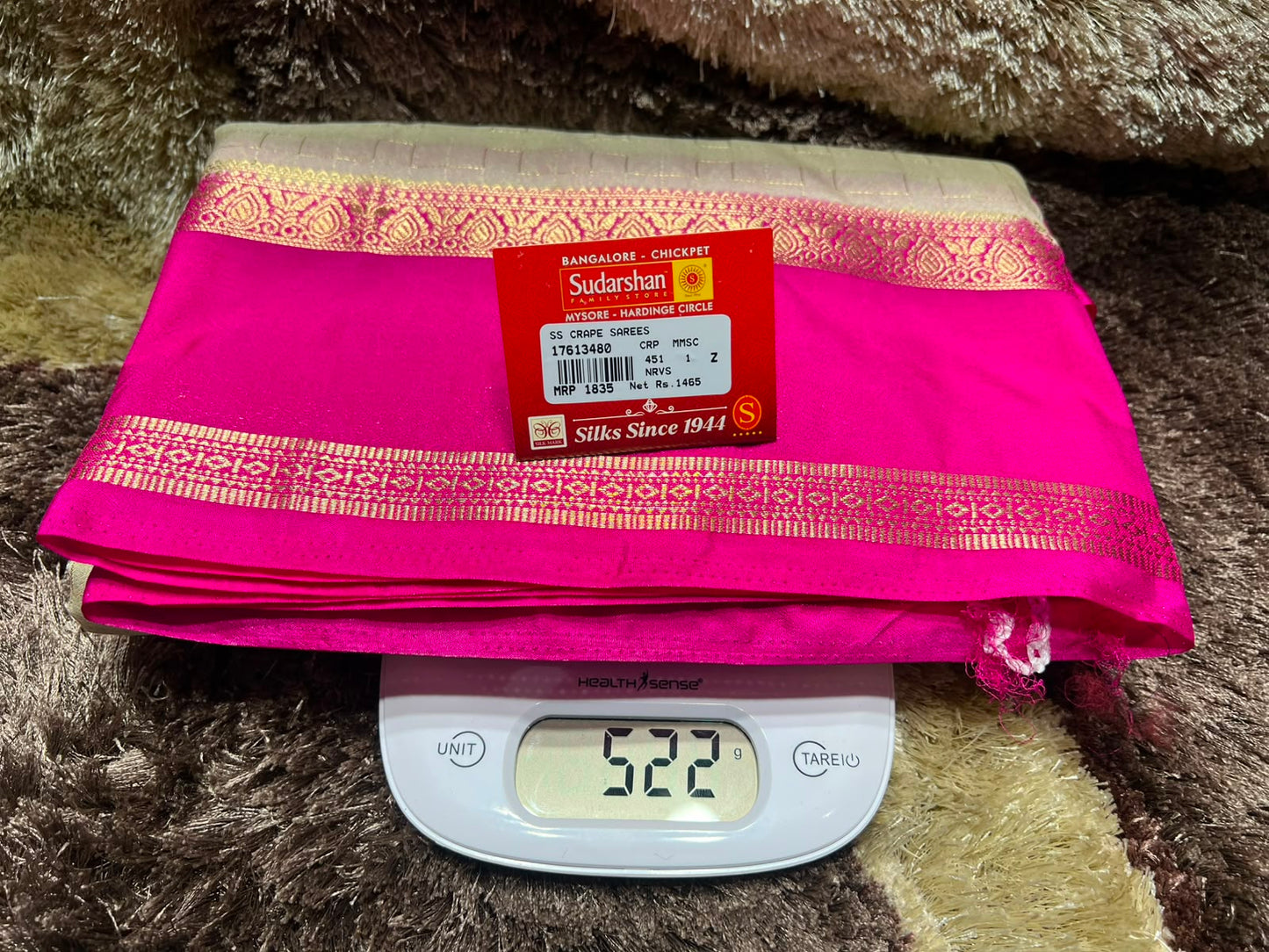 Artificial / Mix Crape Sarees