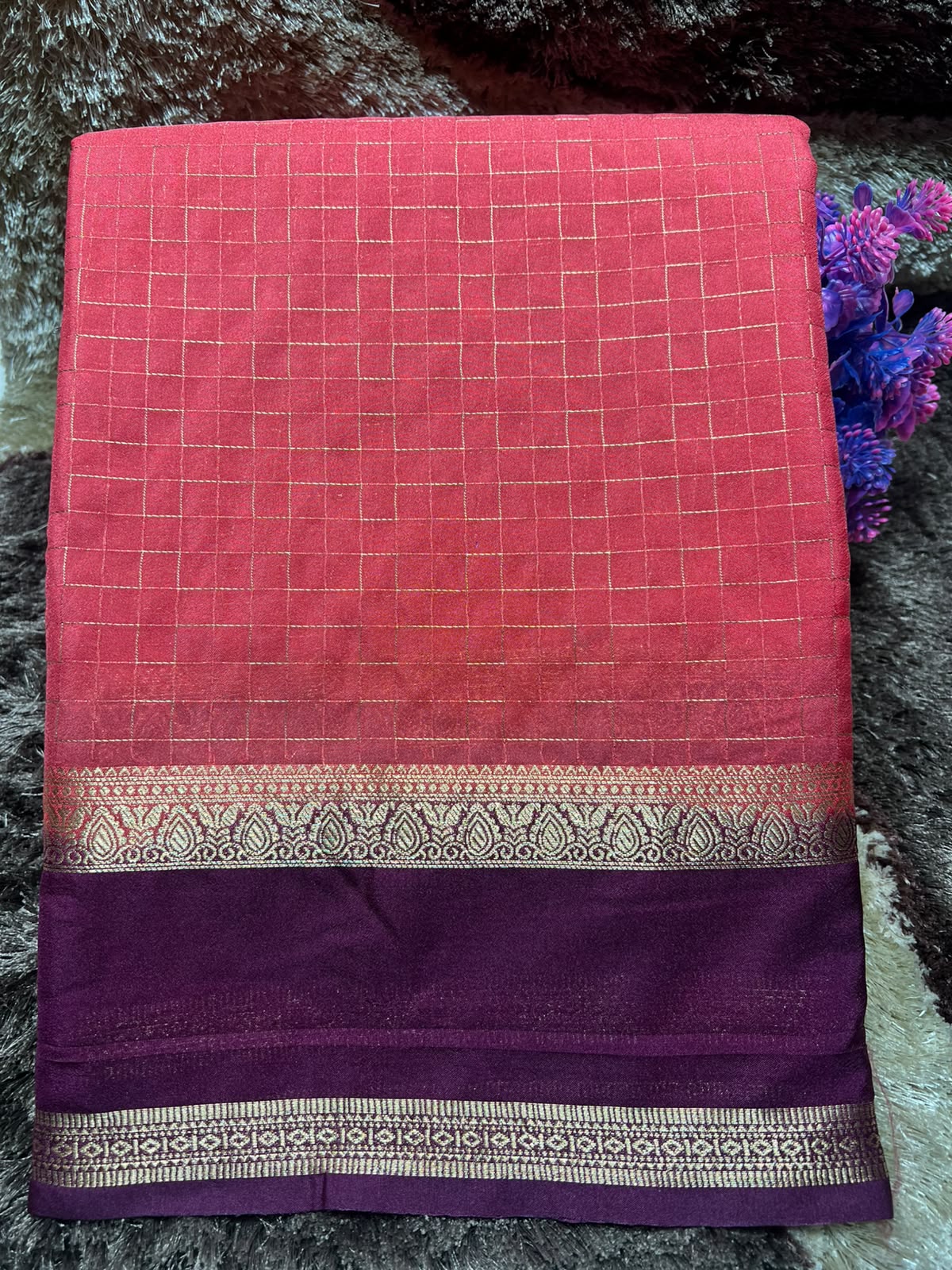 Artificial / Mix Crape Sarees