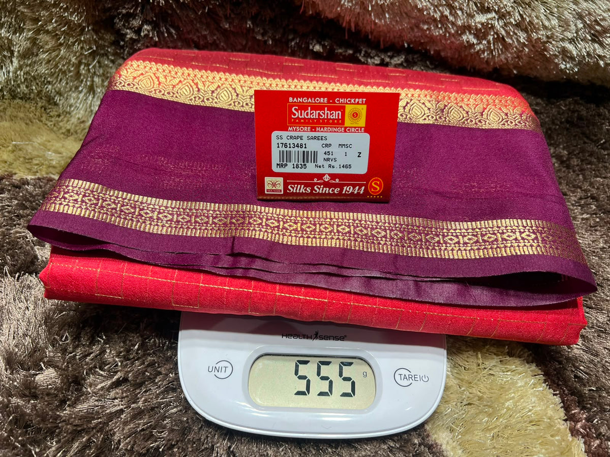 Artificial / Mix Crape Sarees