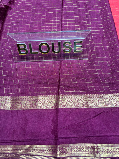 Artificial / Mix Crape Sarees