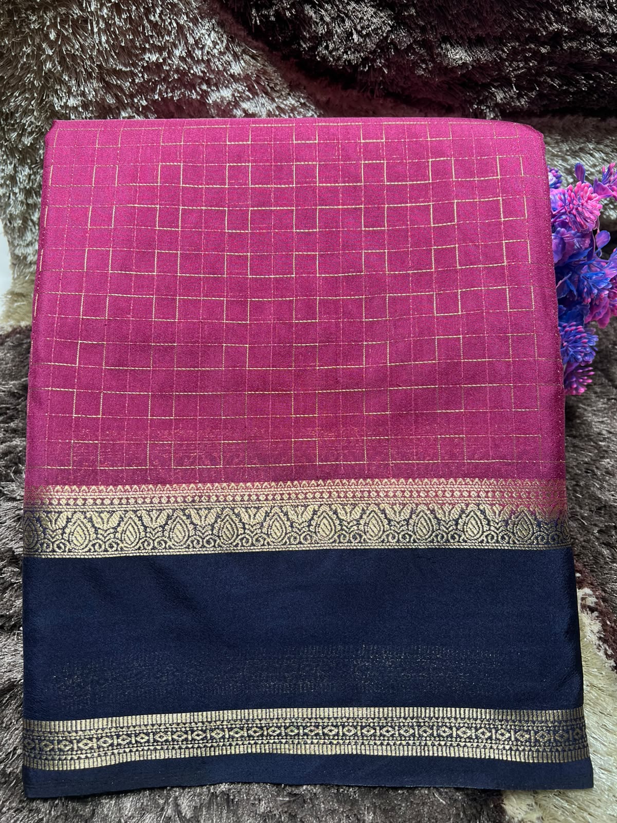 Artificial / Mix Crape Sarees