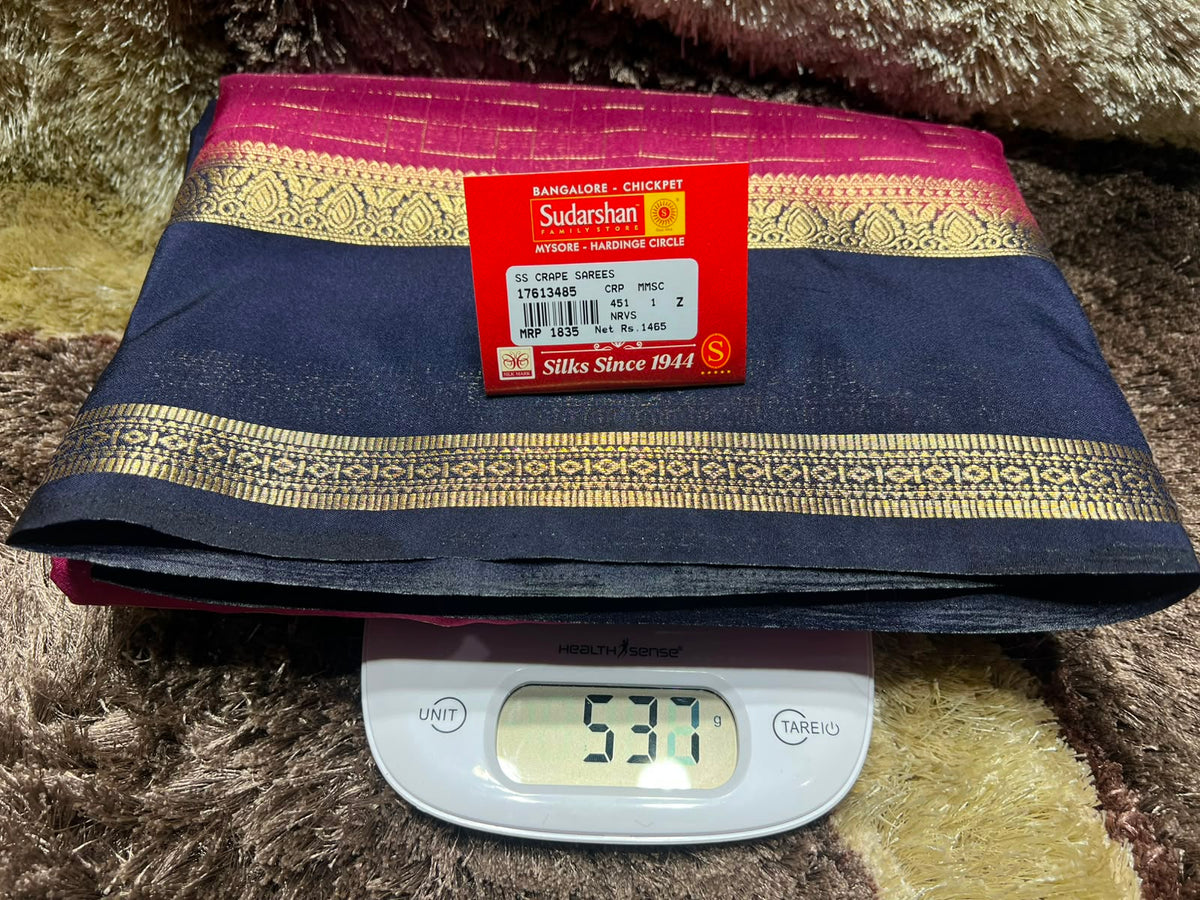 Artificial / Mix Crape Sarees