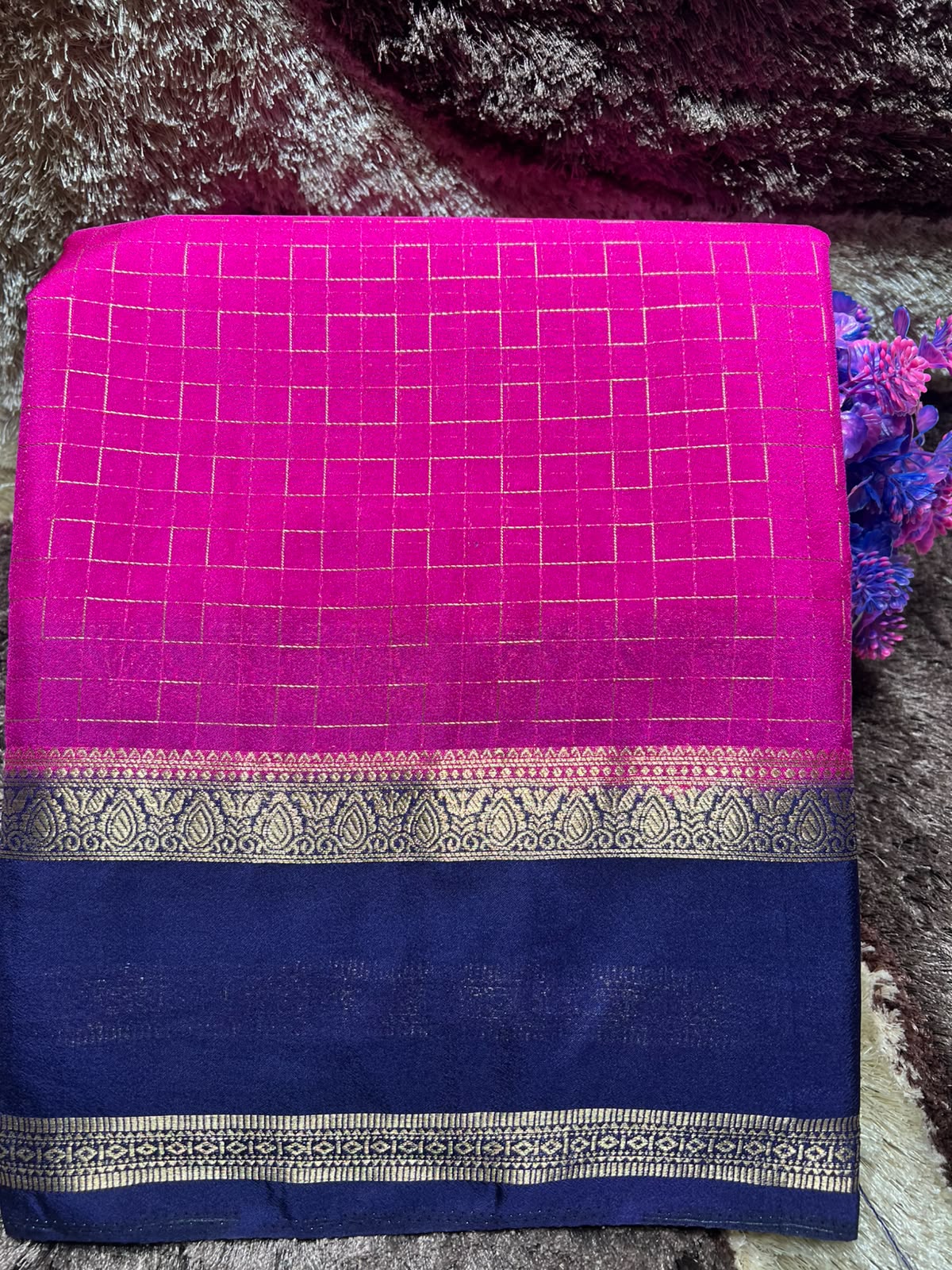 Artificial / Mix Crape Sarees