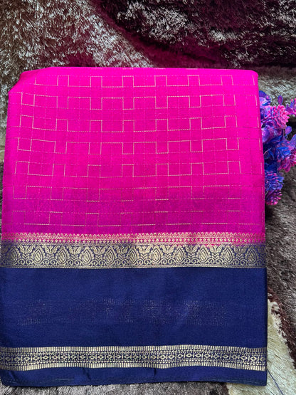 Artificial / Mix Crape Sarees