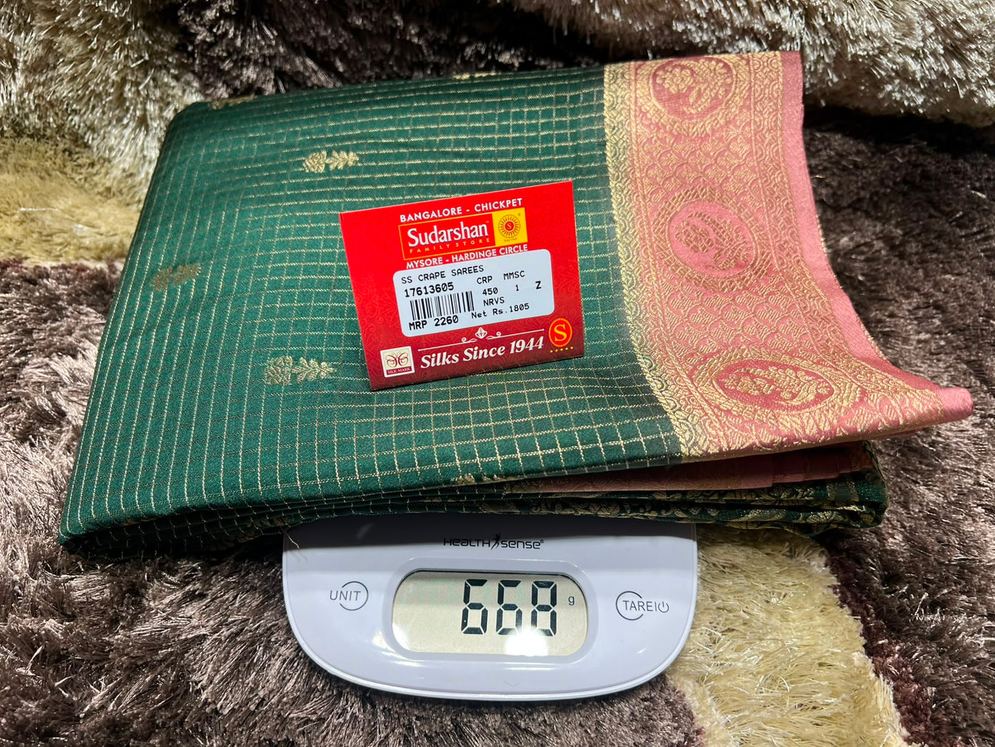 Artificial / Mix Crape Sarees