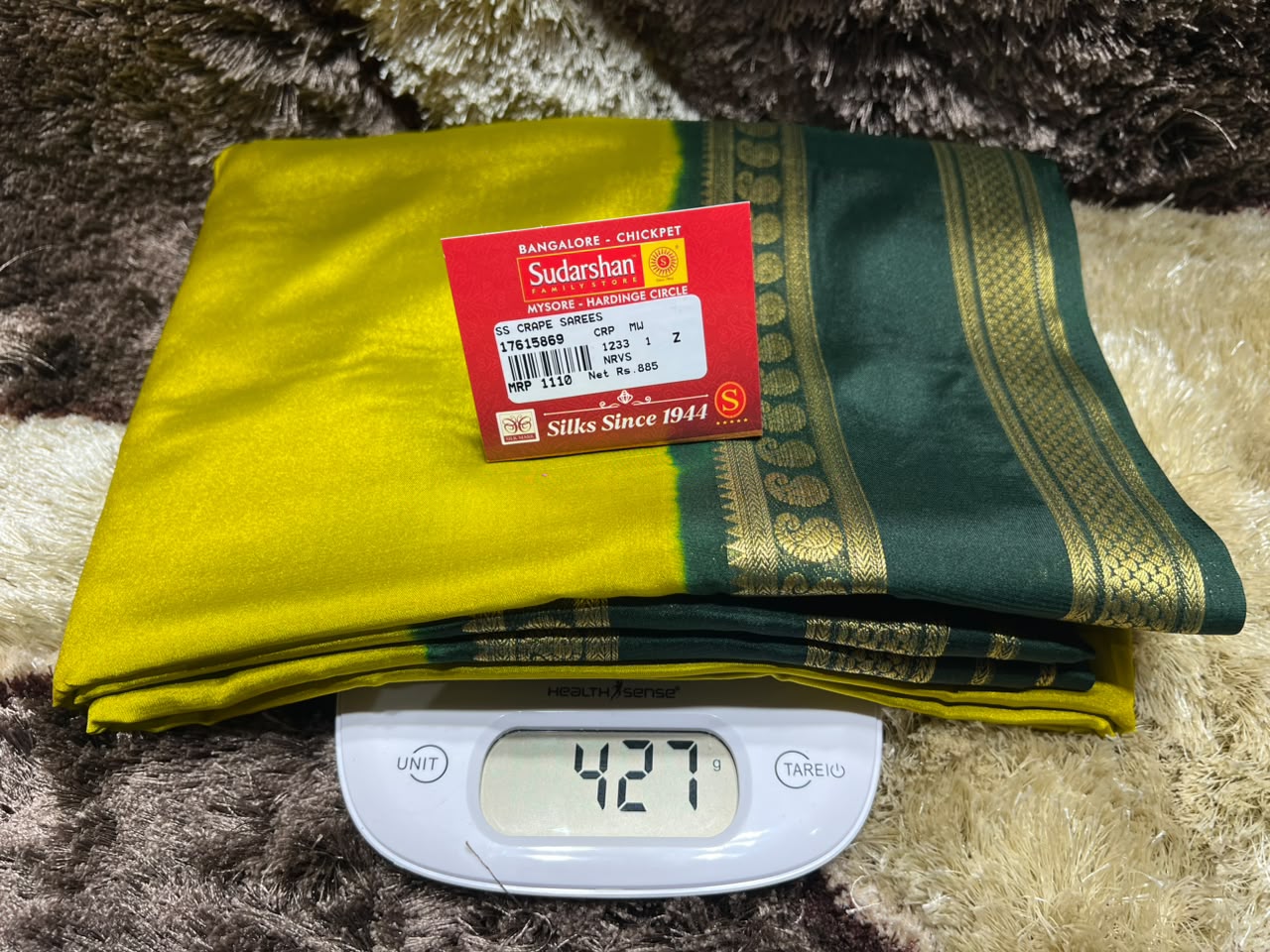 Artificial / Mix Crape Sarees