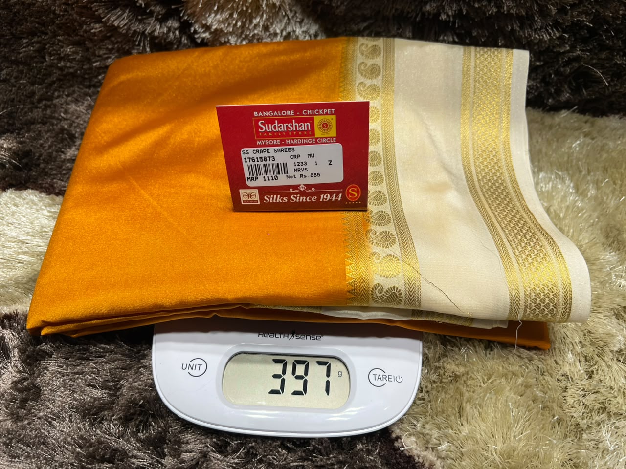Artificial / Mix Crape Sarees