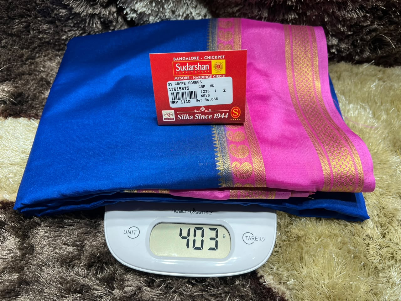 Artificial / Mix Crape Sarees