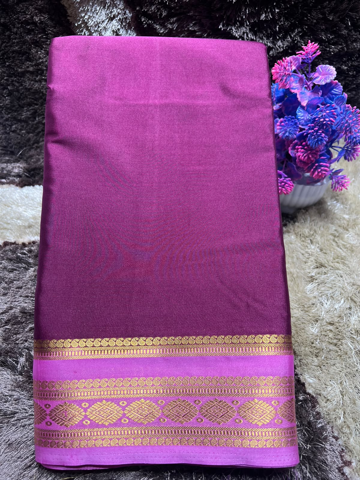 Artificial / Mix Crape Sarees