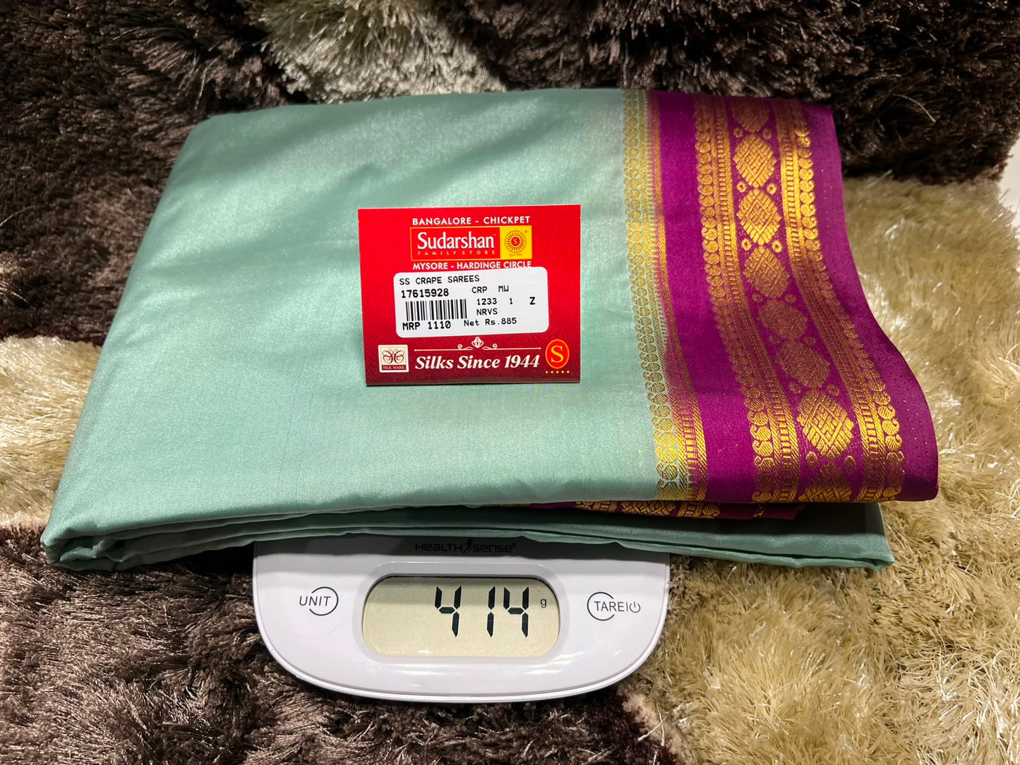 Artificial / Mix Crape Sarees