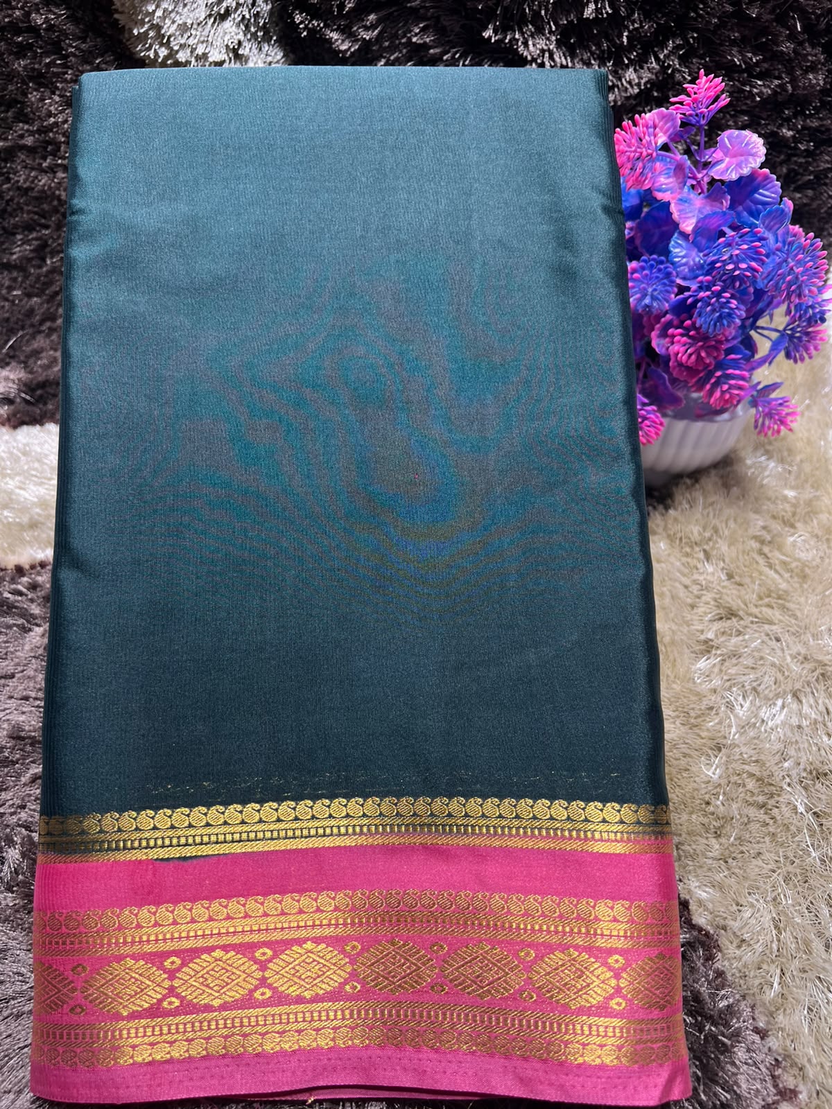 Artificial / Mix Crape Sarees