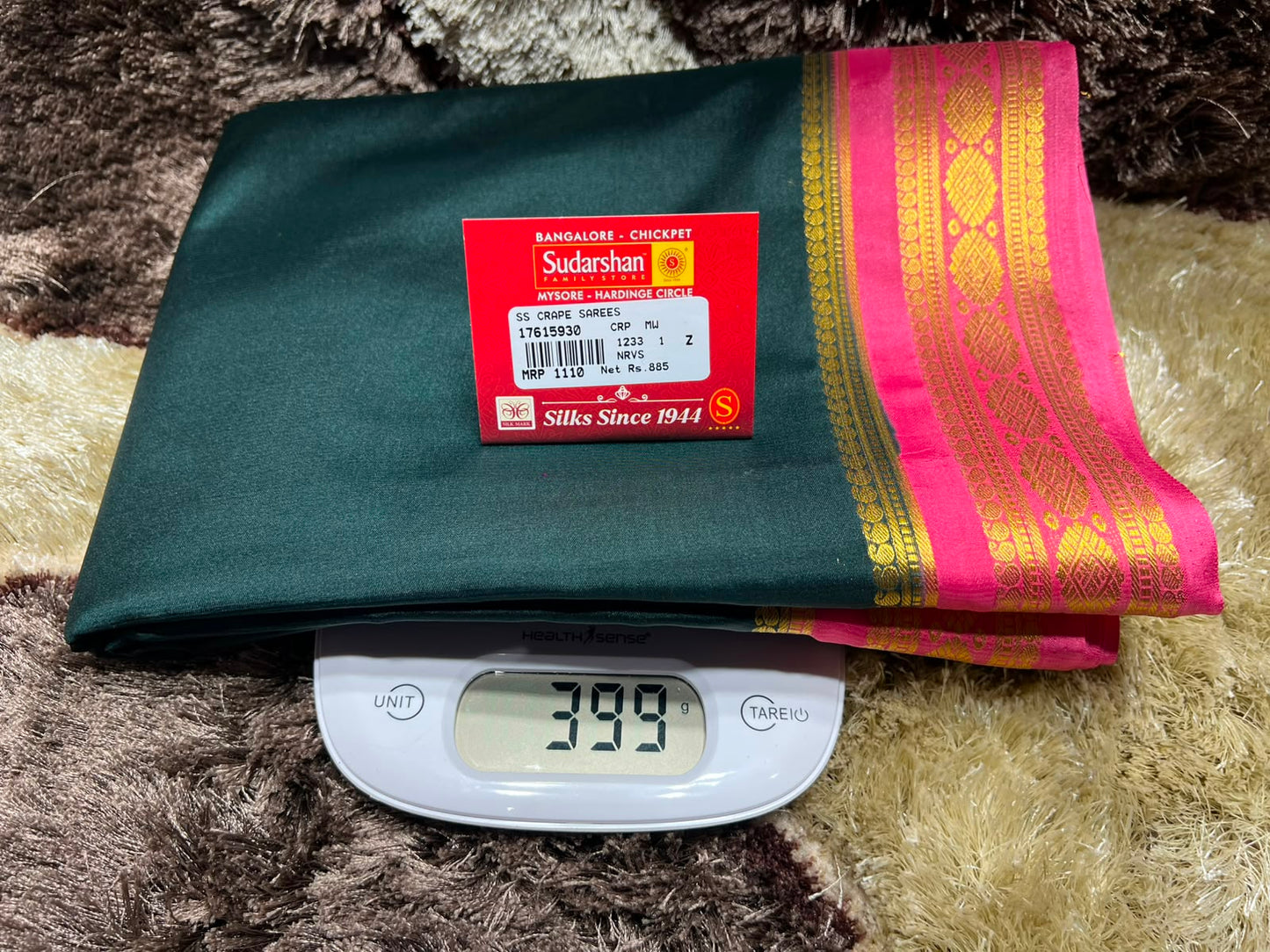Artificial / Mix Crape Sarees