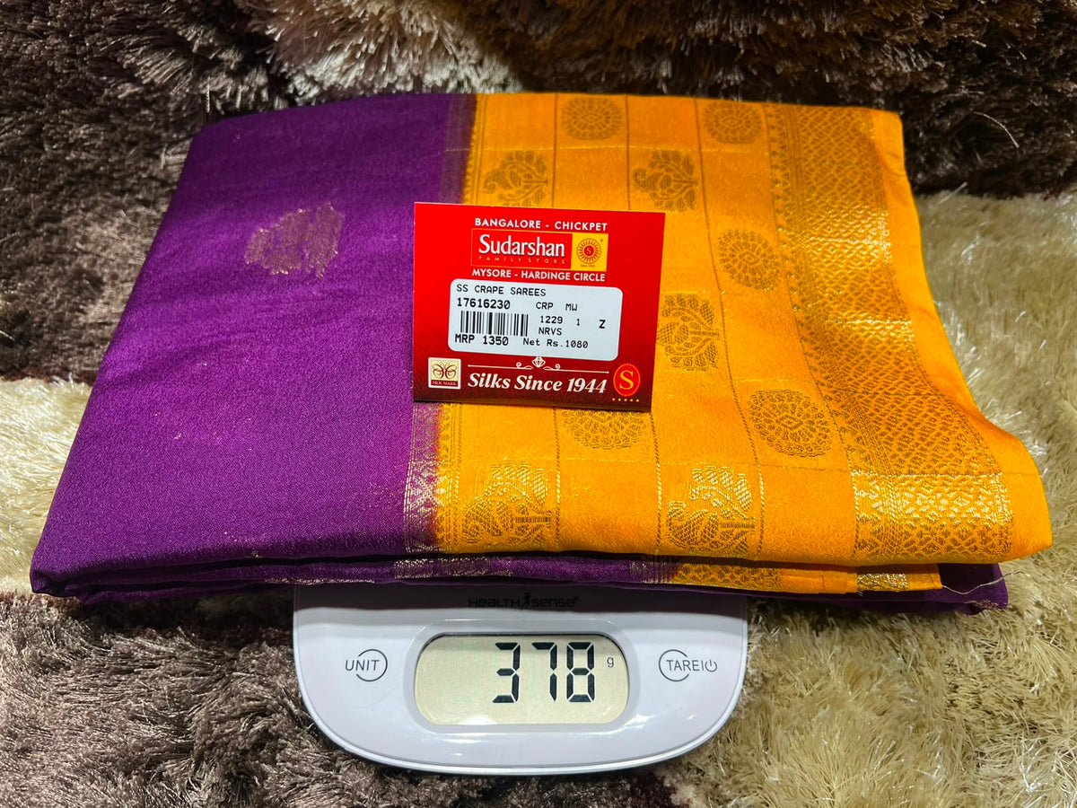 Artificial / Mix Crape Sarees
