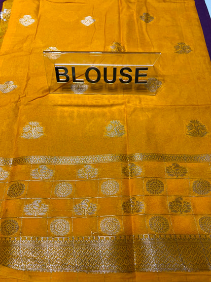 Artificial / Mix Crape Sarees