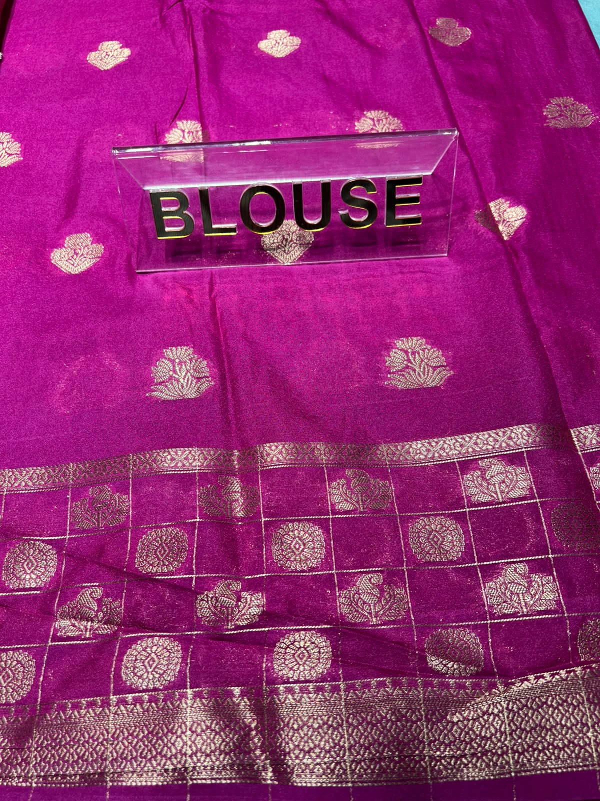 Artificial / Mix Crape Sarees