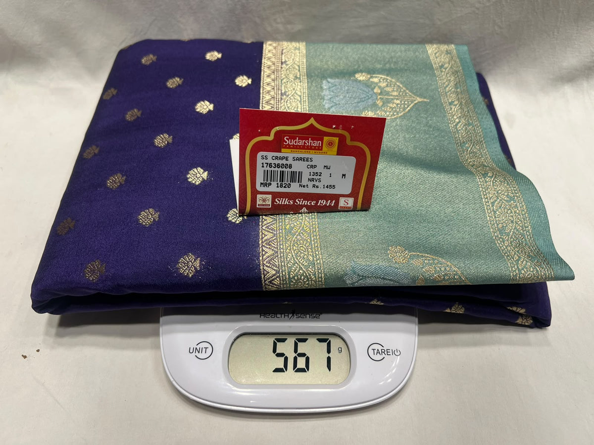 Artificial / Mix Crape Sarees