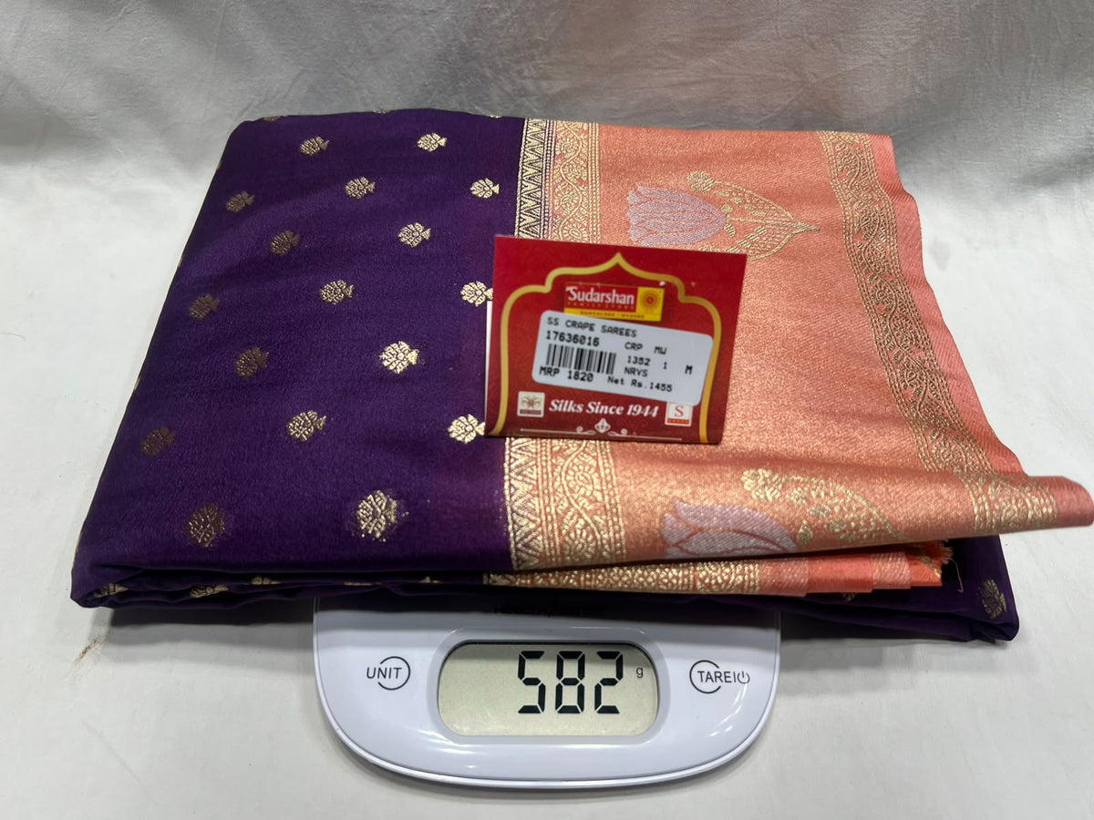 Artificial / Mix Crape Sarees