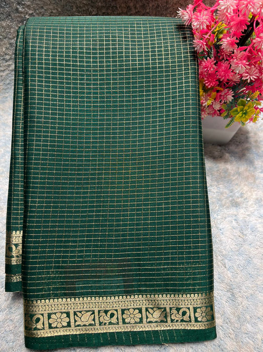 Artificial / Mix Crape Sarees