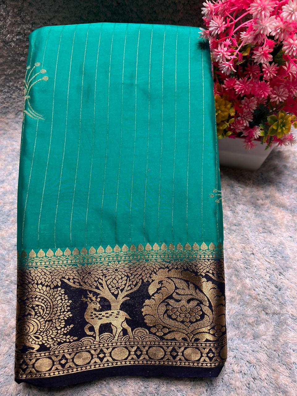 Artificial / Mix Crape Sarees