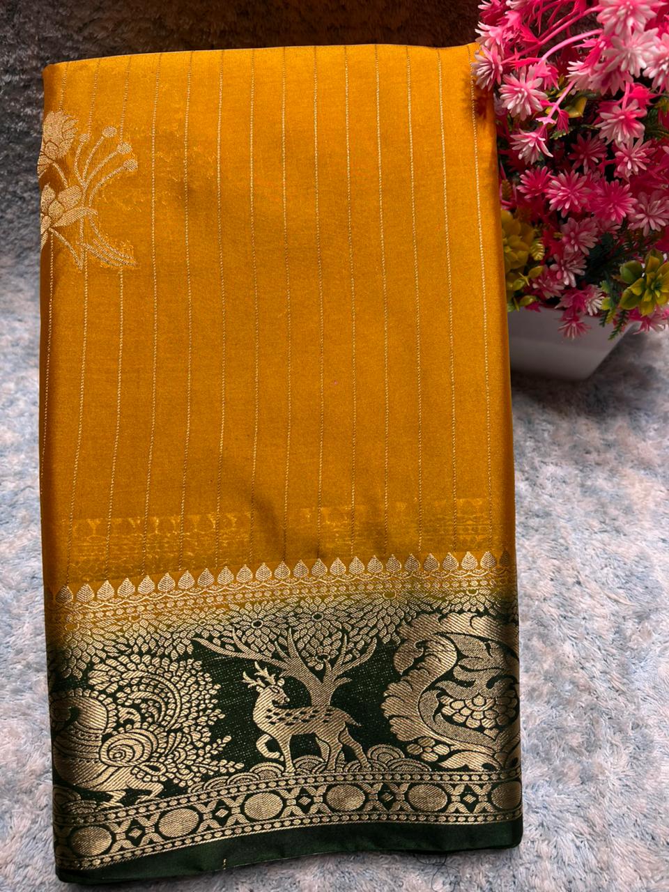 Artificial / Mix Crape Sarees
