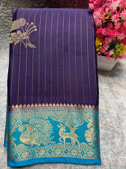 Artificial / Mix Crape Sarees