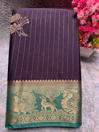 Artificial / Mix Crape Sarees