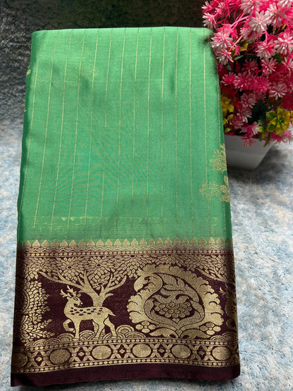Artificial / Mix Crape Sarees