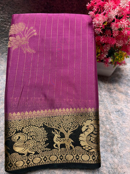 Artificial / Mix Crape Sarees