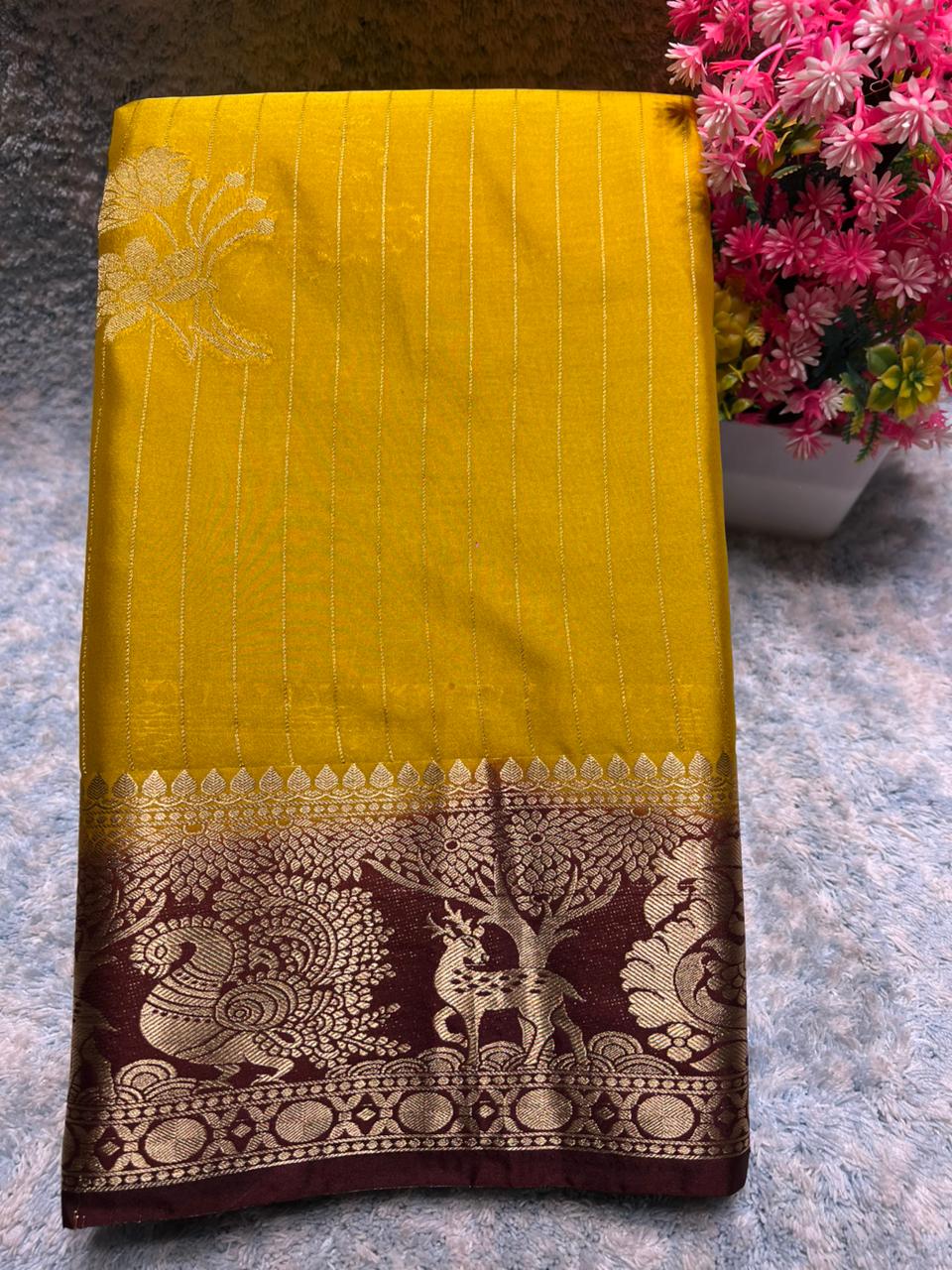 Artificial / Mix Crape Sarees