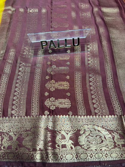 Artificial / Mix Crape Sarees