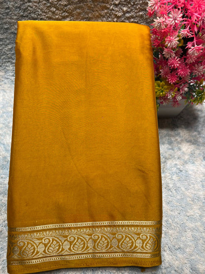 Artificial / Mix Crape Sarees