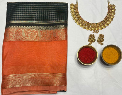 Artificial / Mix Crape Sarees