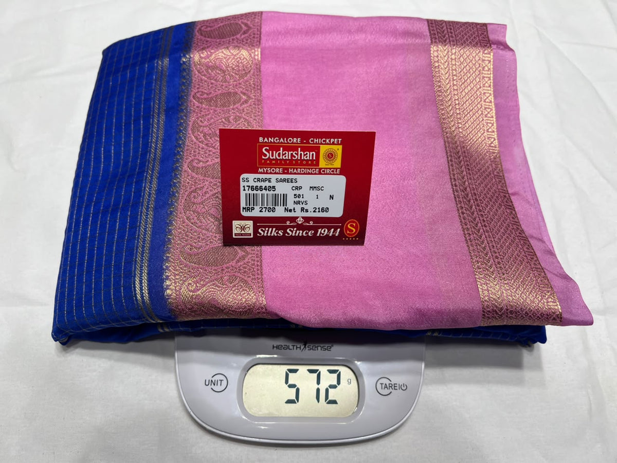 Artificial / Mix Crape Sarees
