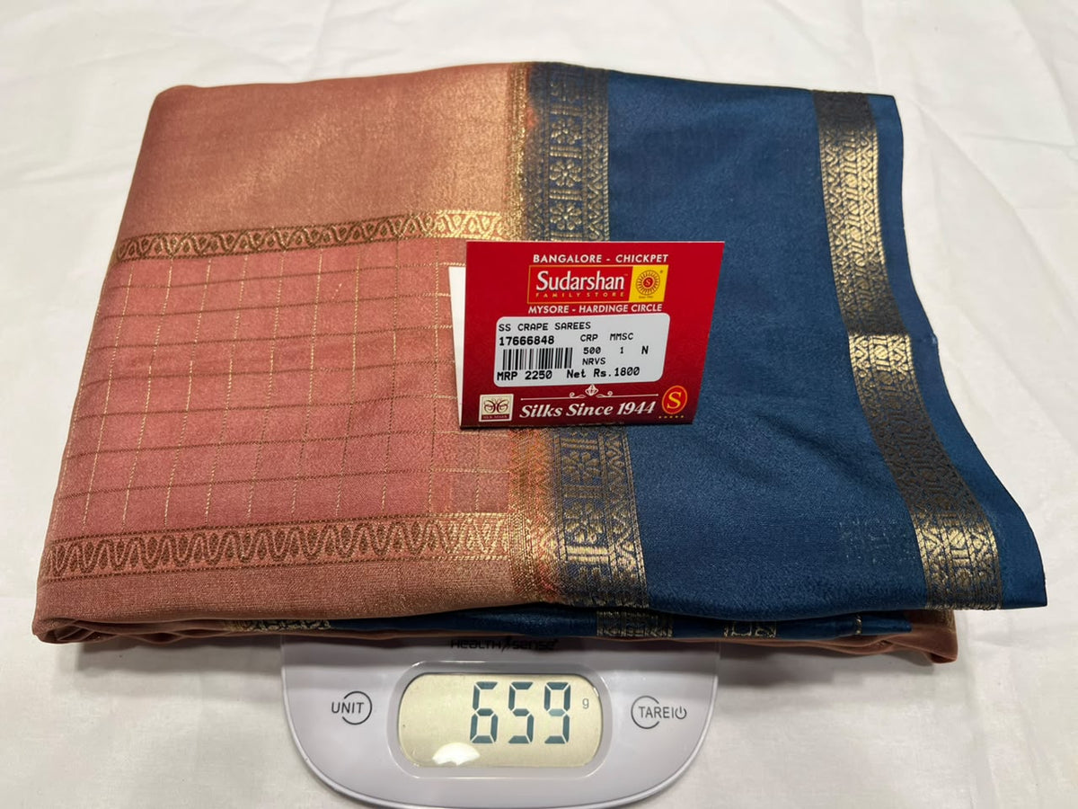 Artificial / Mix Crape Sarees