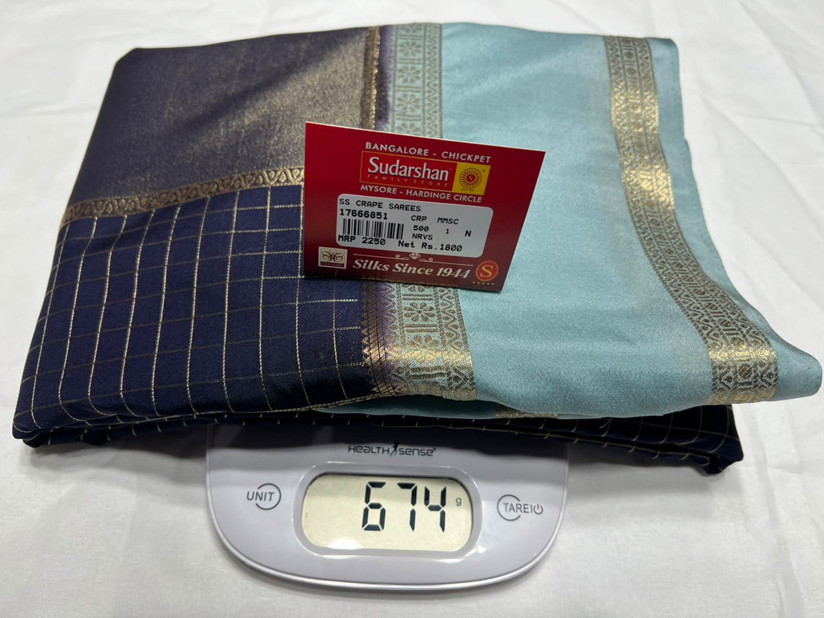 Artificial / Mix Crape Sarees