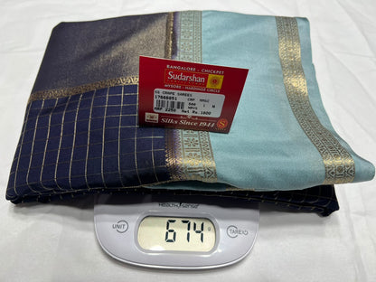 Artificial / Mix Crape Sarees