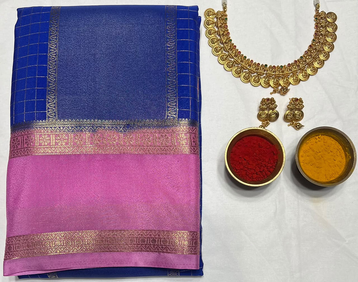 Artificial / Mix Crape Sarees